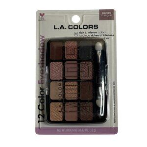 L.A. Colors In Vogue Nude 12-Shade Eyeshadow Palette